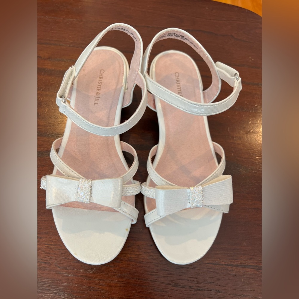 Christie & Jill Girls Size 2 Odette Sandals & Bag